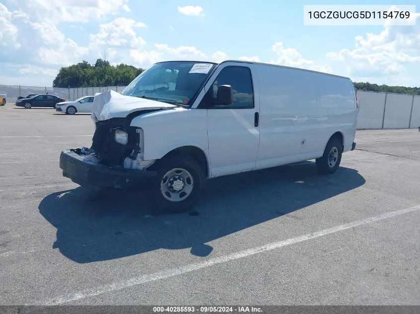 2013 Chevrolet Express 3500 Work Van VIN: 1GCZGUCG5D1154769 Lot: 40285593