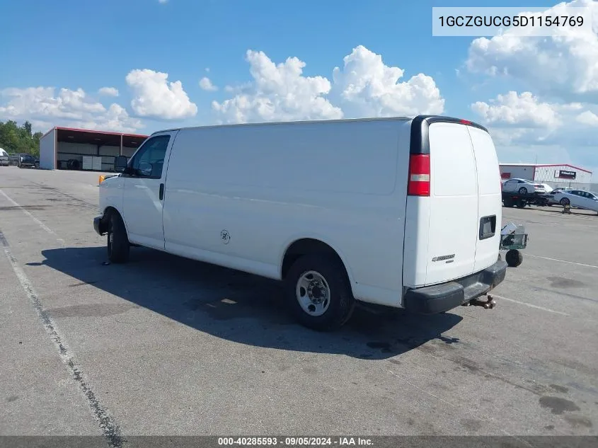 1GCZGUCG5D1154769 2013 Chevrolet Express 3500 Work Van