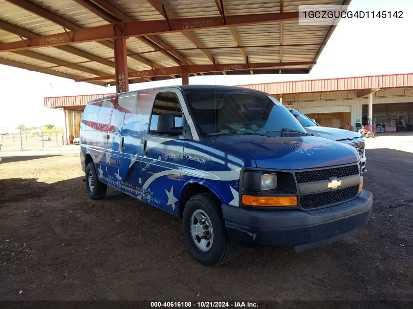 2013 Chevrolet Express 3500 Work Van VIN: 1GCZGUCG4D1145142 Lot: 40616108