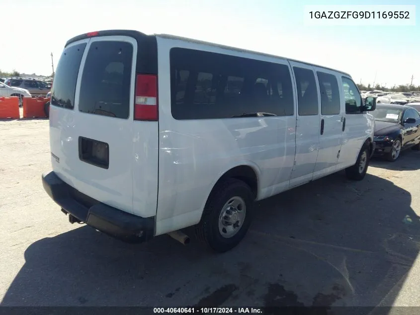 2013 Chevrolet Express 3500 Ls VIN: 1GAZGZFG9D1169552 Lot: 40640641