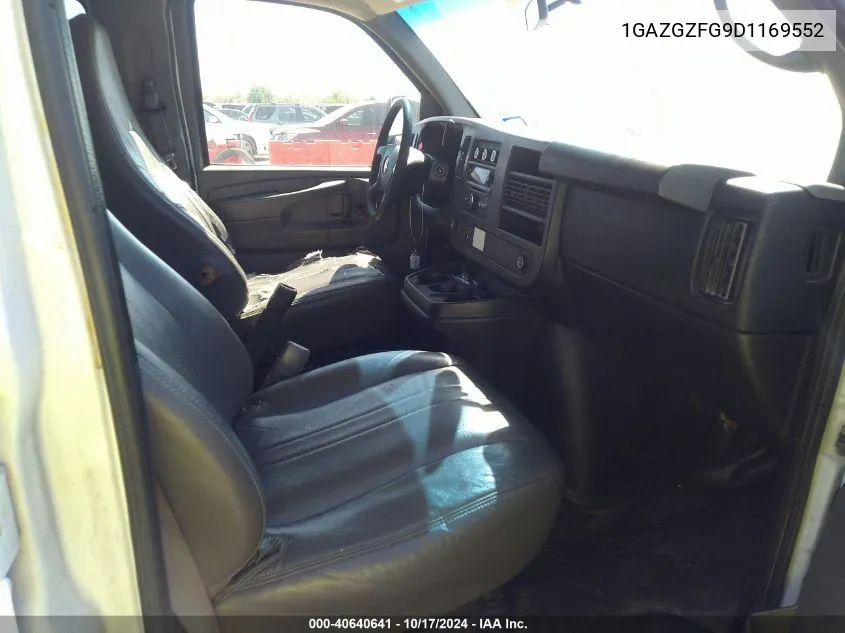 2013 Chevrolet Express 3500 Ls VIN: 1GAZGZFG9D1169552 Lot: 40640641