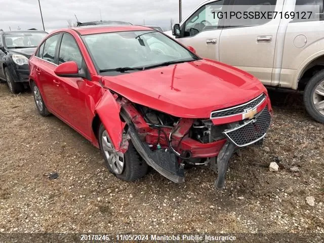 2014 Chevrolet Cruze Lt Turbo VIN: 1G1PC5SBXE7169127 Lot: 20178246