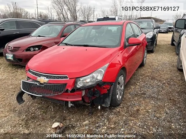 2014 Chevrolet Cruze Lt Turbo VIN: 1G1PC5SBXE7169127 Lot: 20178246