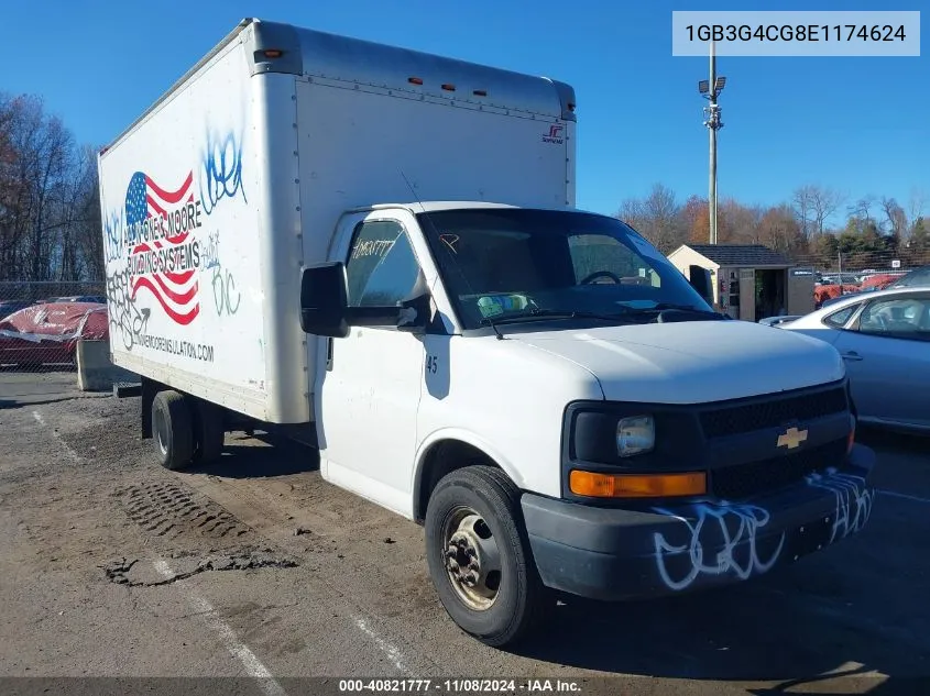 2014 Chevrolet Express Cutaway 3500 VIN: 1GB3G4CG8E1174624 Lot: 40821777