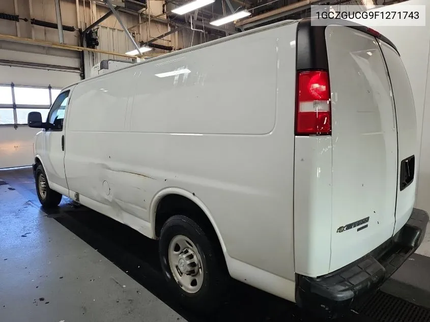 1GCZGUCG9F1271743 2015 Chevrolet Express 3500 Work Van