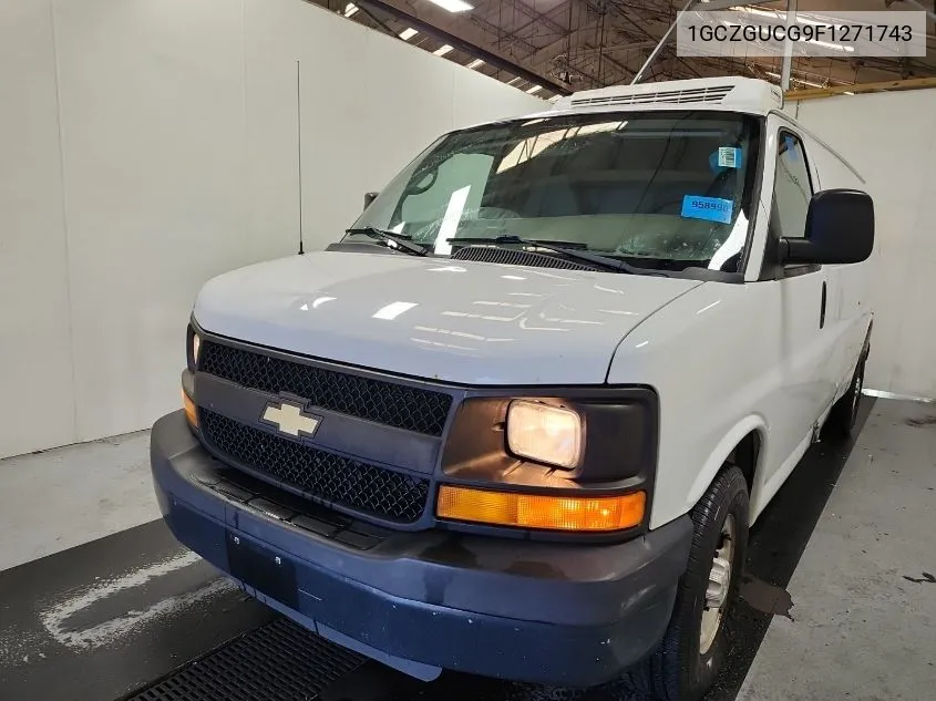 2015 Chevrolet Express 3500 Work Van VIN: 1GCZGUCG9F1271743 Lot: 40592886