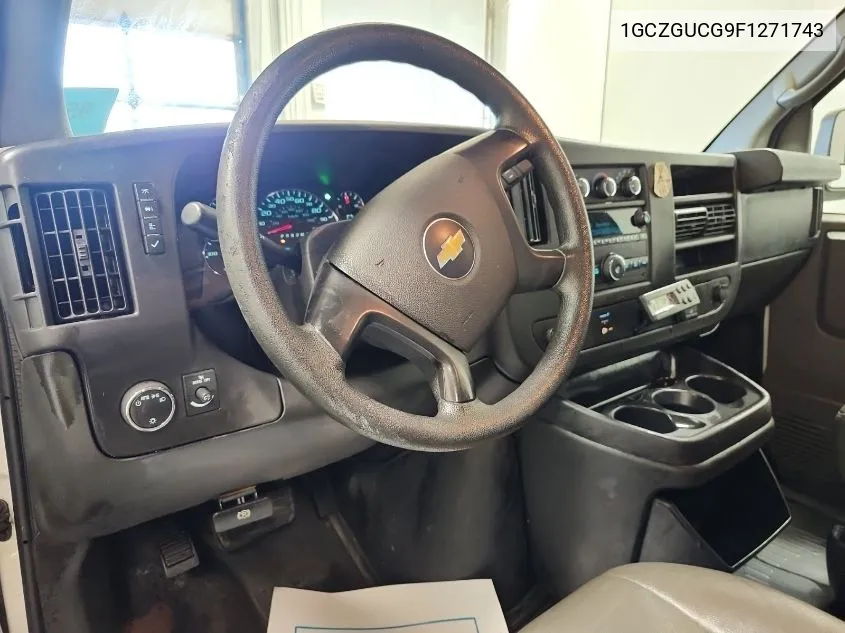 1GCZGUCG9F1271743 2015 Chevrolet Express 3500 Work Van