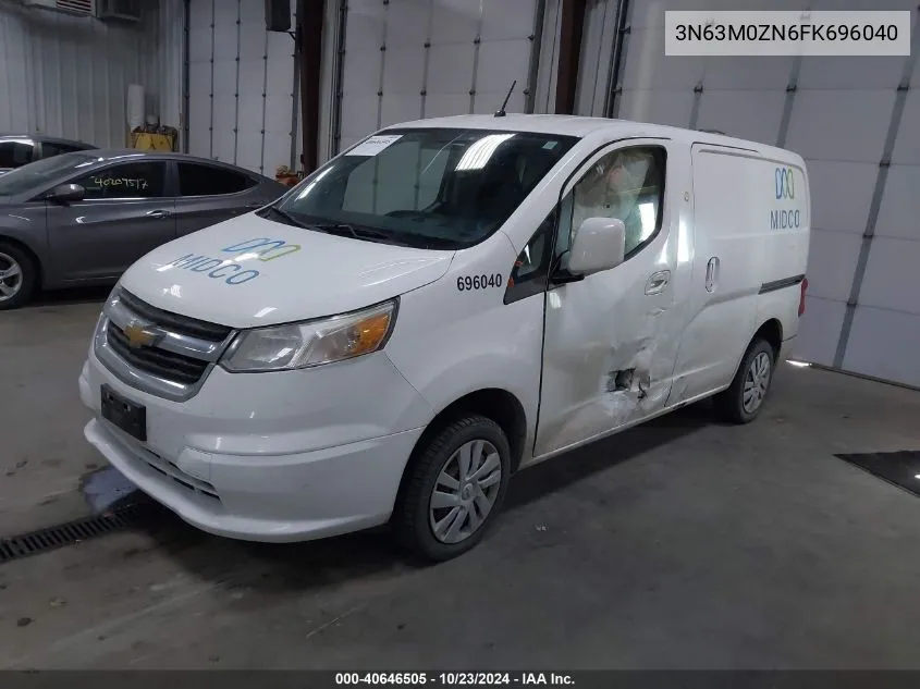 2015 Chevrolet City Express 1Lt VIN: 3N63M0ZN6FK696040 Lot: 40646505