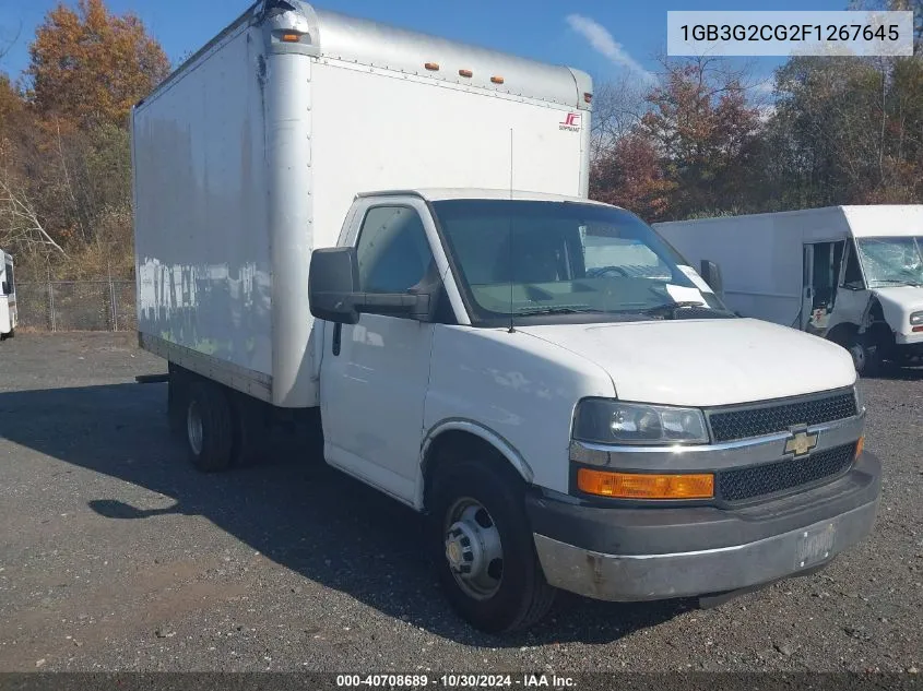 2015 Chevrolet Express Cutaway 3500 VIN: 1GB3G2CG2F1267645 Lot: 40708689