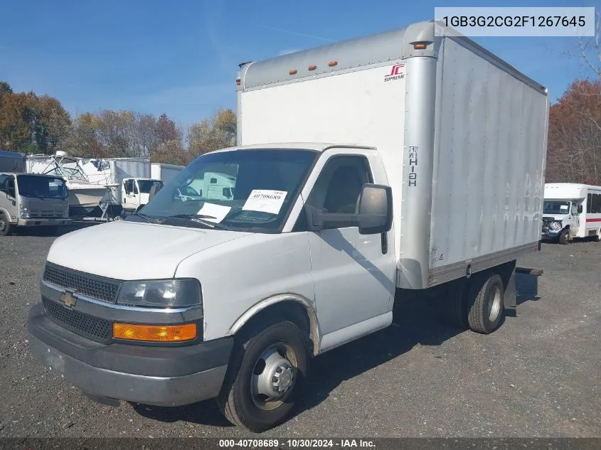 2015 Chevrolet Express Cutaway 3500 VIN: 1GB3G2CG2F1267645 Lot: 40708689