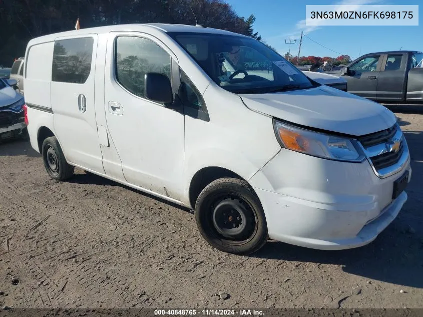 2015 Chevrolet City Express 1Lt VIN: 3N63M0ZN6FK698175 Lot: 40848765