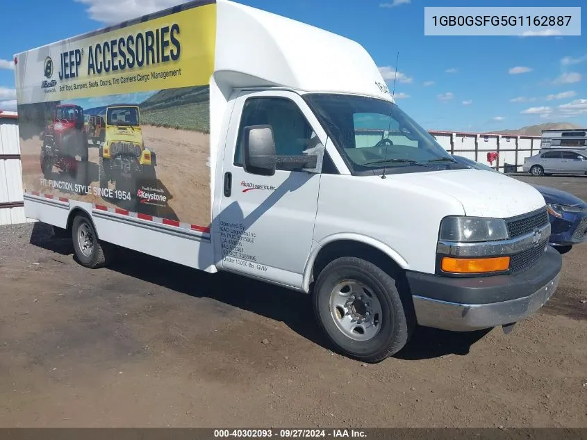 2016 Chevrolet Express Cutaway 3500 VIN: 1GB0GSFG5G1162887 Lot: 40302093