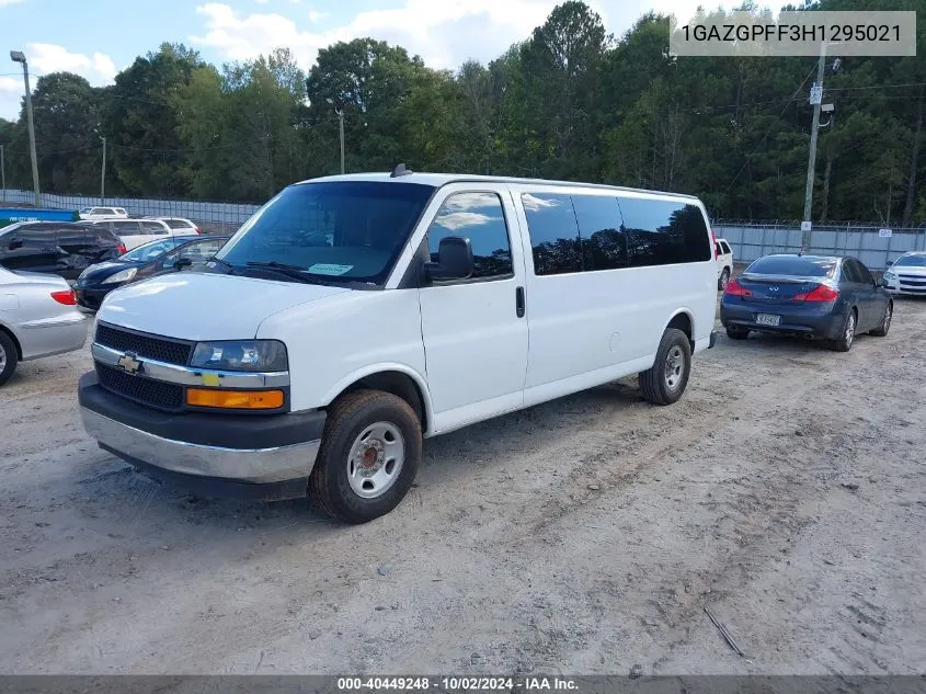 2017 Chevrolet Express 3500 Lt VIN: 1GAZGPFF3H1295021 Lot: 40449248