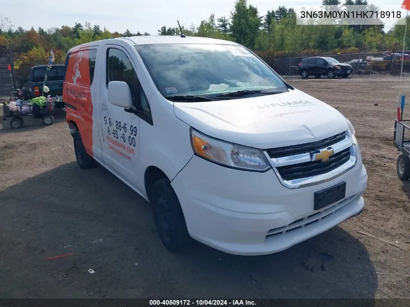 3N63M0YN1HK718918 2017 Chevrolet City Express 1Ls