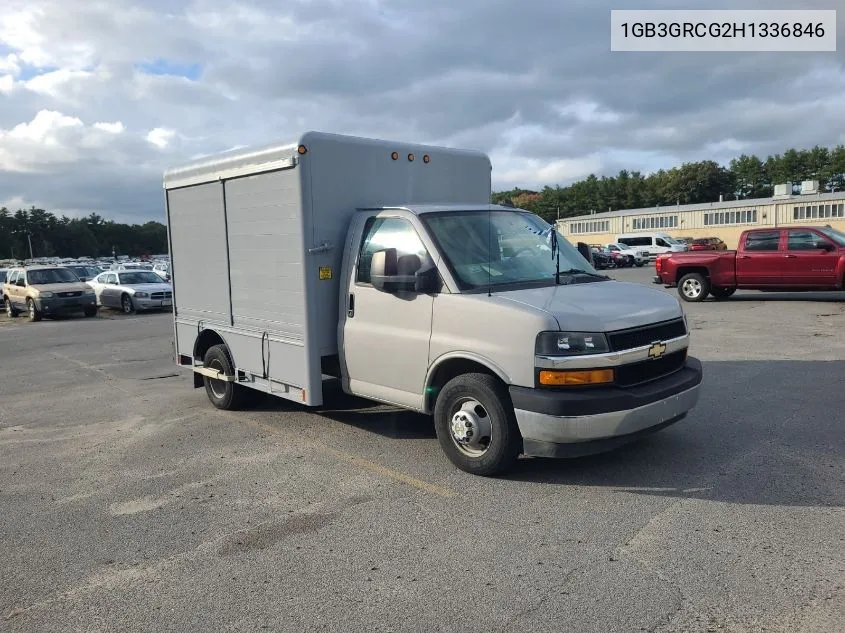 2017 Chevrolet Express Cutaway Work Van VIN: 1GB3GRCG2H1336846 Lot: 40578282