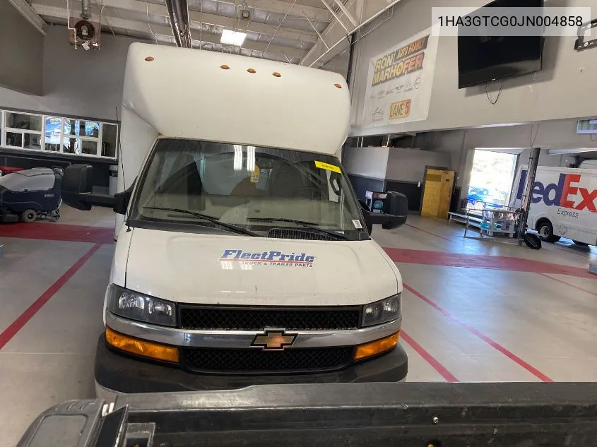 1HA3GTCG0JN004858 2018 Chevrolet Express Cutaway Work Van