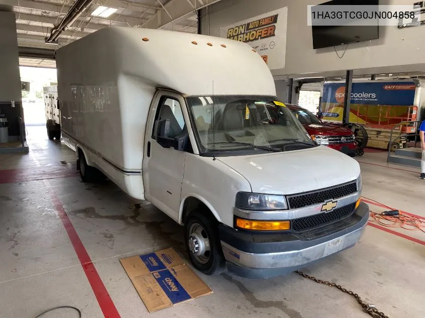 2018 Chevrolet Express Cutaway Work Van VIN: 1HA3GTCG0JN004858 Lot: 40454262