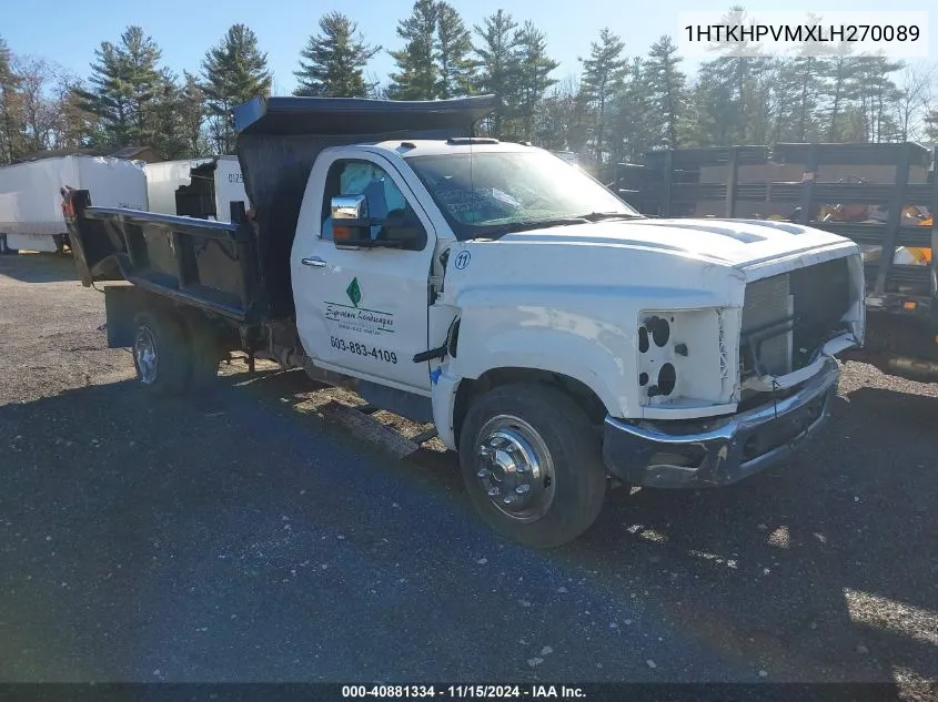 2020 Chevrolet Silverado Md Work Truck VIN: 1HTKHPVMXLH270089 Lot: 40881334