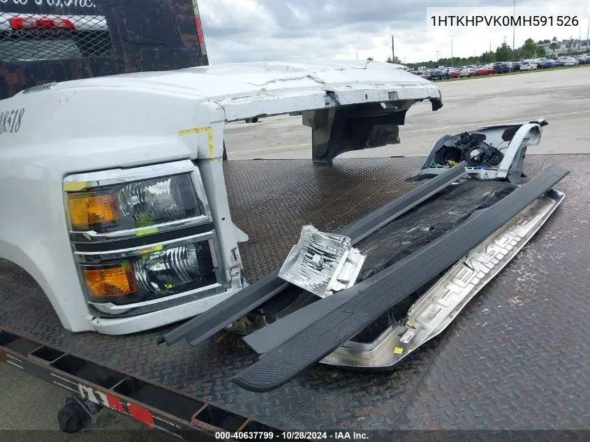 1HTKHPVK0MH591526 2021 Chevrolet Silverado 4500Hd