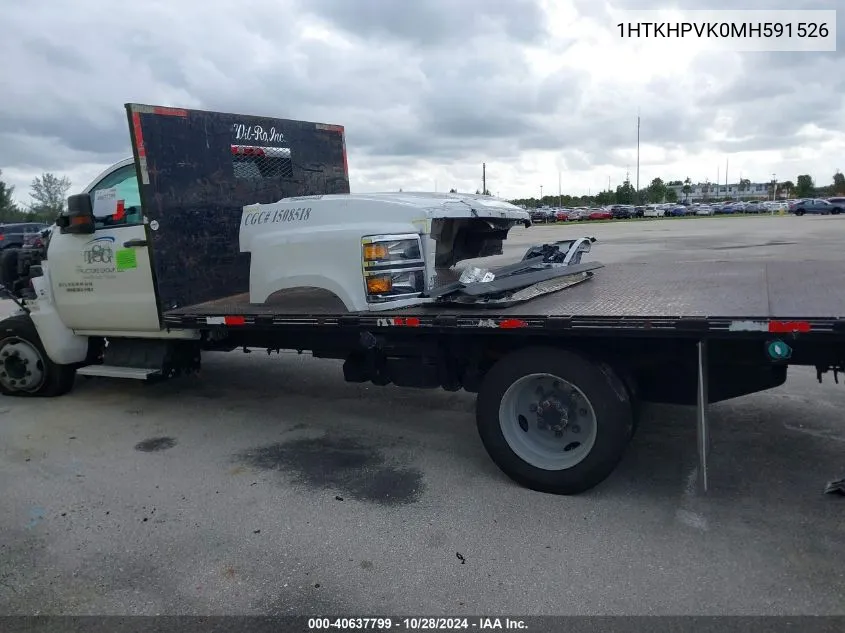 2021 Chevrolet Silverado 4500Hd VIN: 1HTKHPVK0MH591526 Lot: 40637799