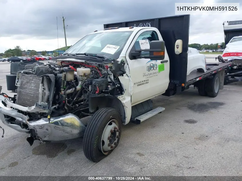 1HTKHPVK0MH591526 2021 Chevrolet Silverado 4500Hd