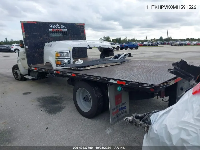 1HTKHPVK0MH591526 2021 Chevrolet Silverado 4500Hd