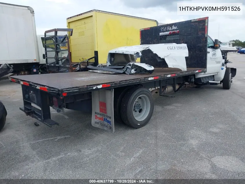 1HTKHPVK0MH591526 2021 Chevrolet Silverado 4500Hd