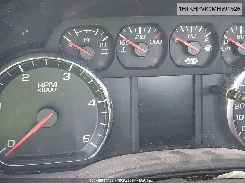 1HTKHPVK0MH591526 2021 Chevrolet Silverado 4500Hd