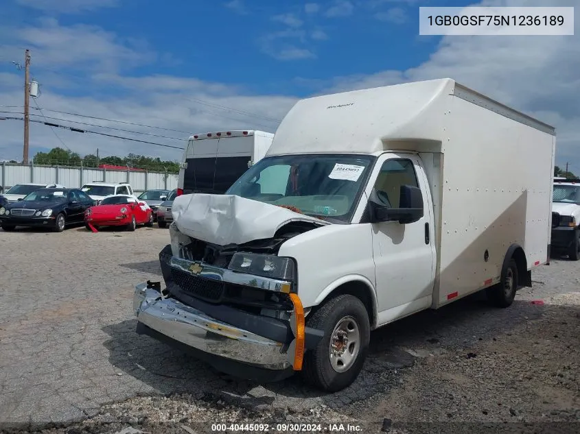 2022 Chevrolet Express Cutaway Work Van VIN: 1GB0GSF75N1236189 Lot: 40445092