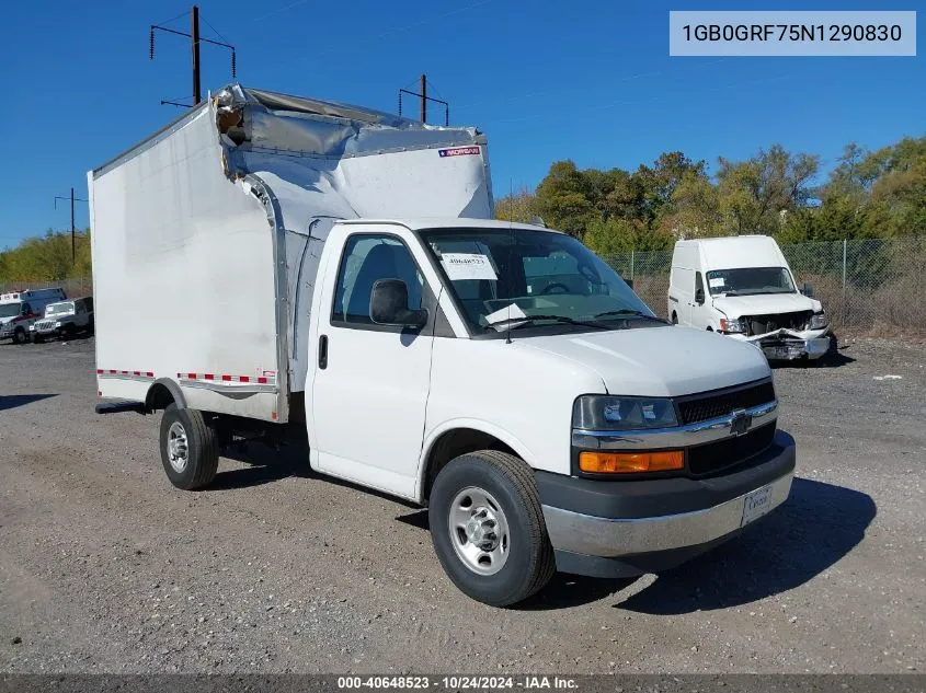 2022 Chevrolet Express Cutaway Work Van VIN: 1GB0GRF75N1290830 Lot: 40648523