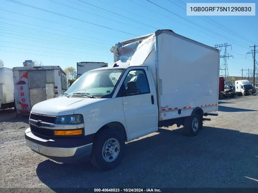 2022 Chevrolet Express Cutaway Work Van VIN: 1GB0GRF75N1290830 Lot: 40648523