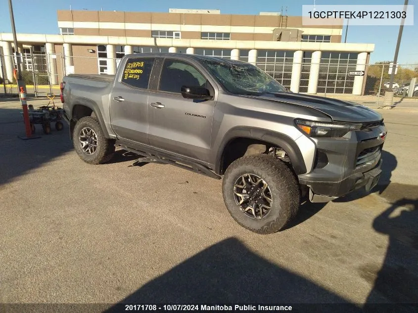 1GCPTFEK4P1221303 2023 Chevrolet Colorado Zr2 Crew Cab