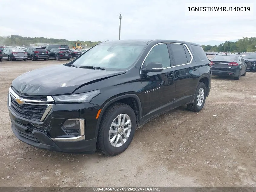 1GNESTKW4RJ140019 2024 Chevrolet Traverse Limited Fwd Ls