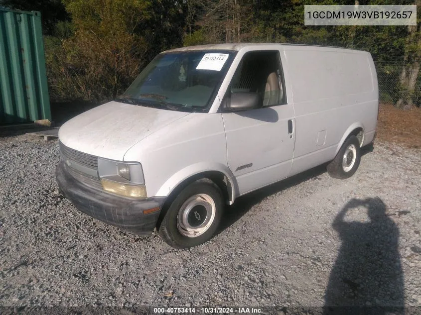 1GCDM19W3VB192657 1997 Chevrolet Astro