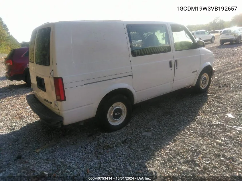 1GCDM19W3VB192657 1997 Chevrolet Astro