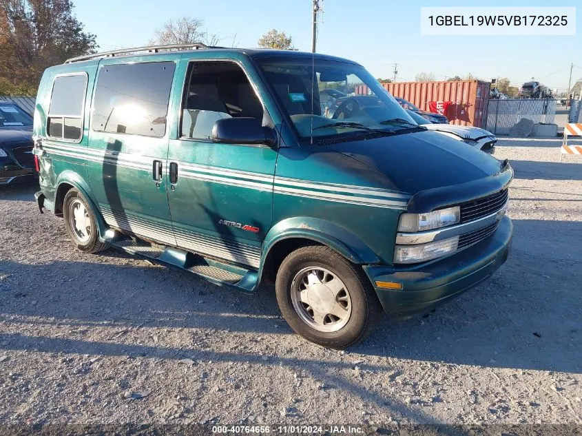 1997 Chevrolet Astro Upfitter Pkg. VIN: 1GBEL19W5VB172325 Lot: 40764656