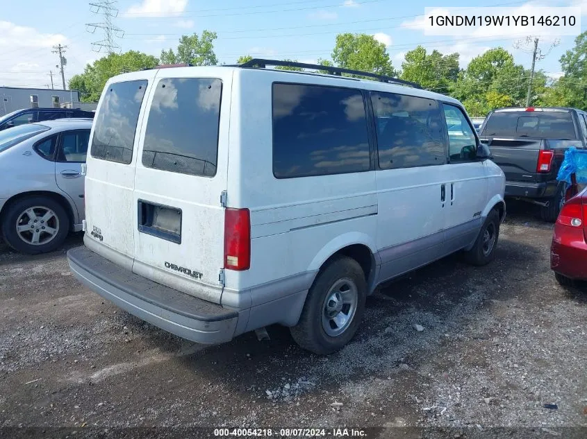 1GNDM19W1YB146210 2000 Chevrolet Astro