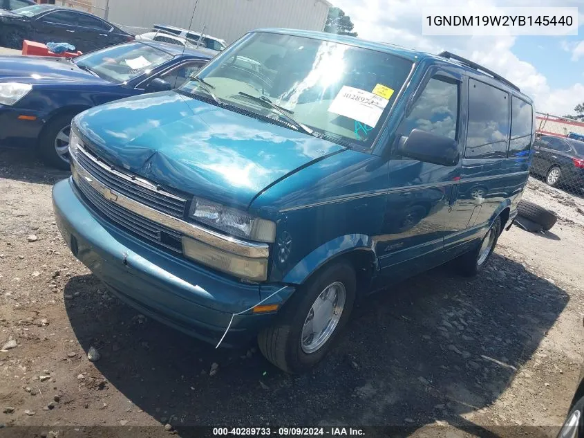 1GNDM19W2YB145440 2000 Chevrolet Astro