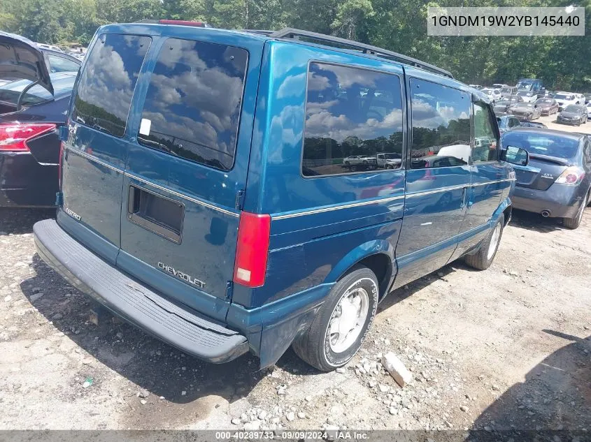 1GNDM19W2YB145440 2000 Chevrolet Astro