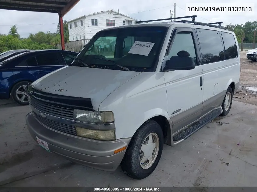 2001 Chevrolet Astro Ls VIN: 1GNDM19W81B132813 Lot: 40505905