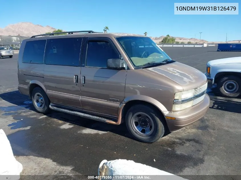 2001 Chevrolet Astro Ls VIN: 1GNDM19W31B126479 Lot: 40779355