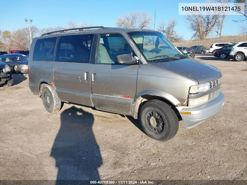 2001 Chevrolet Astro VIN: 1GNEL19W41B121475 Lot: 40789360