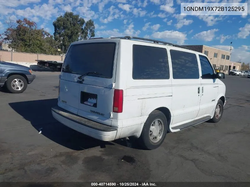 2002 Chevrolet Astro Ls VIN: 1GNDM19X72B125295 Lot: 40714590