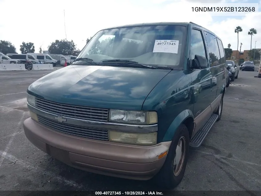 2002 Chevrolet Astro Ls VIN: 1GNDM19X52B123268 Lot: 40727345