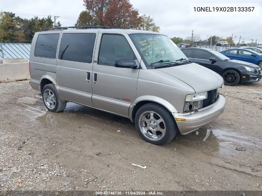 2002 Chevrolet Astro Ls VIN: 1GNEL19X02B133357 Lot: 40746730