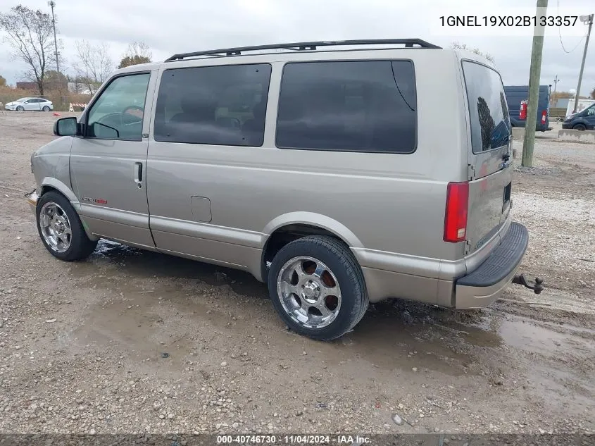 2002 Chevrolet Astro Ls VIN: 1GNEL19X02B133357 Lot: 40746730