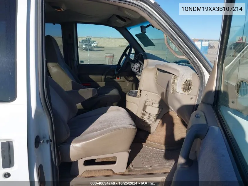 1GNDM19XX3B107214 2003 Chevrolet Astro