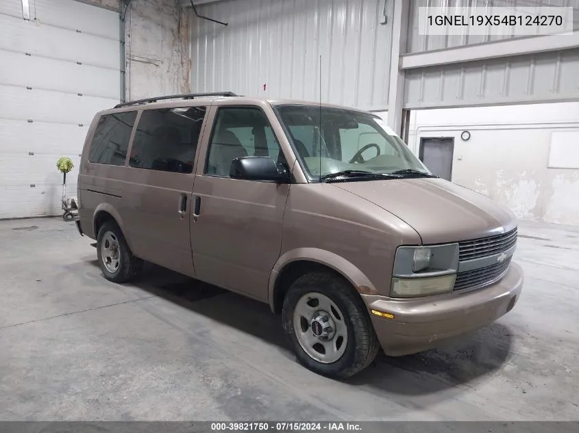 2004 Chevrolet Astro VIN: 1GNEL19X54B124270 Lot: 39821750