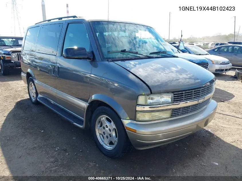 2004 Chevrolet Astro VIN: 1GNEL19X44B102423 Lot: 40665371