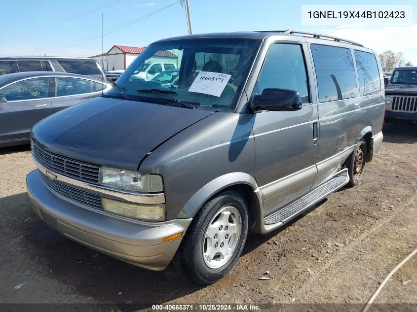 2004 Chevrolet Astro VIN: 1GNEL19X44B102423 Lot: 40665371